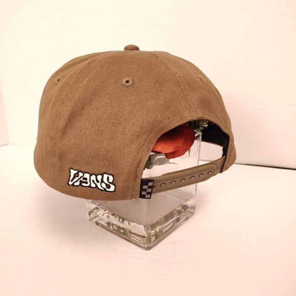 🔥 Rare Vans Skate Classics 66 Unstructured Hat Brown Sun Logo Snapback Cap - Picture 3 of 7